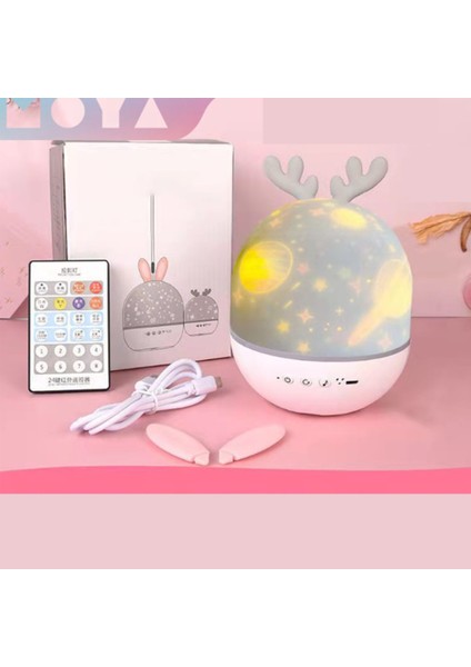 Bt Hoparlör ile Müzik Projektör Gece Lambası Ücretli Evren Yıldızlı Döndürme LED Lamba Renkli Yanıp Sönen Yıldız (Yurt Dışından) fiyatları