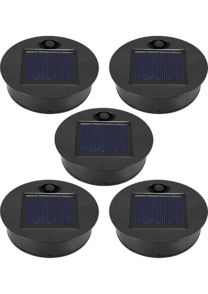 5 Paket Yedek Güneş Işığı Parçaları (Üst Boyut 2,76 Inç, Alt Boyut 2,36 Inç), 7 Lümen Sıcak Beyaz LED Su Geçirmez (Yurt Dışından)