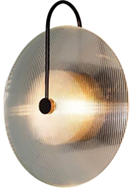 Sanatsal Başucu Lambası, Yuvarlak Şekil Şerit Oturma Odası Duvar Lambası Sanatsal Başucu Lambası Oturma Odası Mutfak Yemek Odası Için (Yurt Dışından)