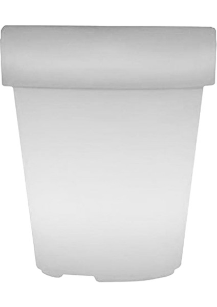 Saksı LED Parlayan Saksı 7 Renkli Uzaktan Kumanda Bitki Pot Bahçe Dekor Için Renkleri Sabitleyebilir Ekici (Yurt Dışından)