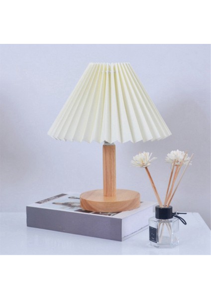 Pileli Masa Lambası Yatak Odası Başucu Kişiselleştirilmiş Gece Lambası - Beyaz USB Şarjı 7W A1 (Yurt Dışından)