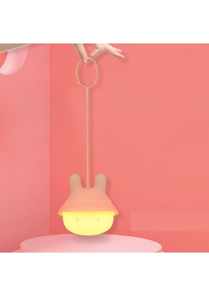 Gece Lambası Asılı Renk Değiştiren LED Silikon Işıklar Uzaktan USB ile Şarj Edilebilir Gece Lambaları Çocuk Çocuklar Için (Yurt Dışından) fiyatları