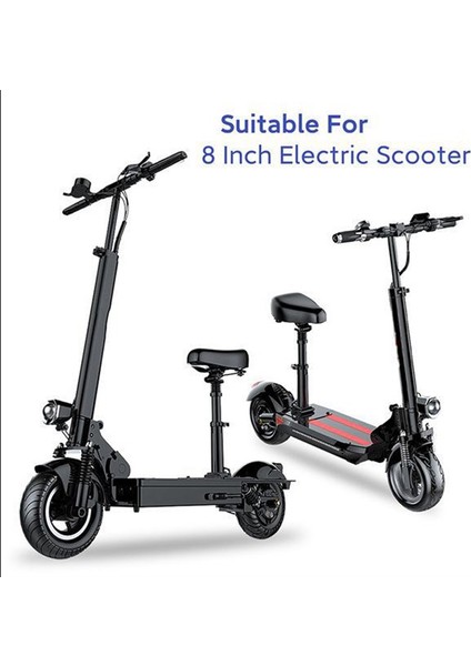 2 Adet Evrensel 8 Inç Elektrikli Scooter Ön Çamurluk Koruma Arka Çamurluk Sealup E-Scooter Aksesuarları Parçaları (Yurt Dışından)