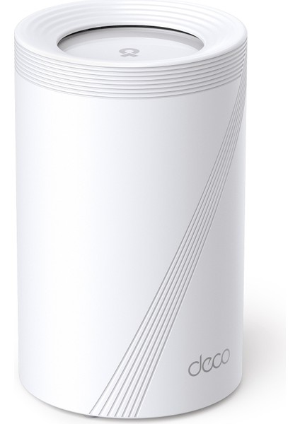 Deco BE65(3-pack), BE9300 Mbps, 4 × 2.5 Gbps Portlar, 320 MHz Kanallar, 6 GHz Bandında Çalışır, 200 Cihaza Kadar Bağlanılabilirlik, VPN, WPA3, Üç Bantlı Wi-Fi 7 Mesh Sistemi