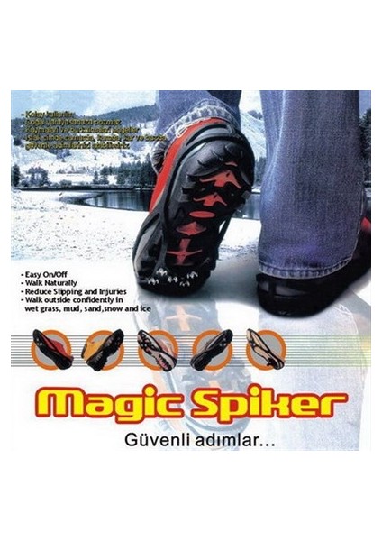 Magic Spiker 4 Çivili Large Ayakkabı Zinciri 9731003