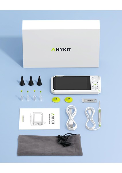 Dijital Otoskop, Jiroskop, 4 Inc IPS Ekran, Hd Kulak Kamerası - 3.9mm fırsatları