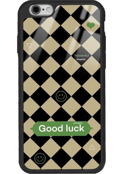 iPhone 6 Plus Good Luck Tasarımlı Glossy Telefon Kılıfı