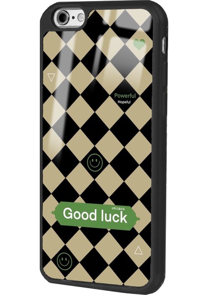 iPhone 6 Plus Good Luck Tasarımlı Glossy Telefon Kılıfı