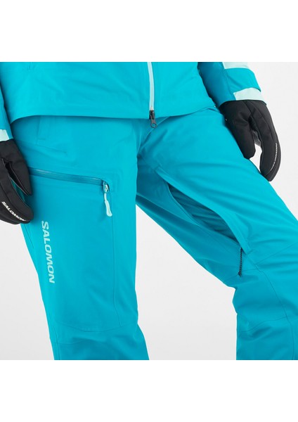 Brilliant Pant Kadın Mavi Kayak Pantolonu