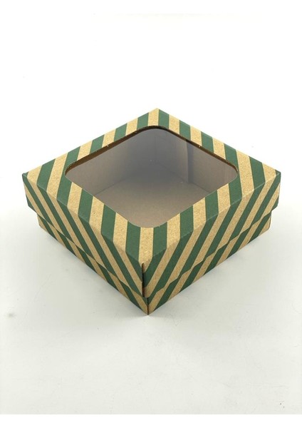 15X15X6 Hediyelik Kutu Kraft Kutu Karton Kutu Yılbaşı Kutusu Pasta Kutusu Kargo Kutusu (10 Adet)