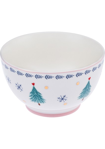 Infancy Pine New Year Yılbaşı New Bone Kase 14 cm