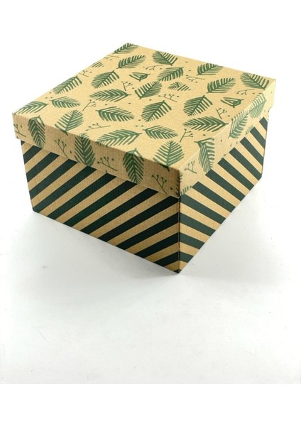 23X23X15 Hediyelik Kutu Kraft Kutu Karton Kutu Yılbaşı Kutusu Pasta Kutusu Balon Kutusu (10 Adet) fiyatları