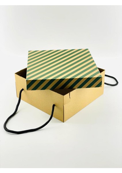 23X23X10 Hediyelik Kutu Kraft Kutu Karton Kutu Yılbaşı Kutusu Pasta Kutusu Kargo Kutusu (10 Adet) fiyatları