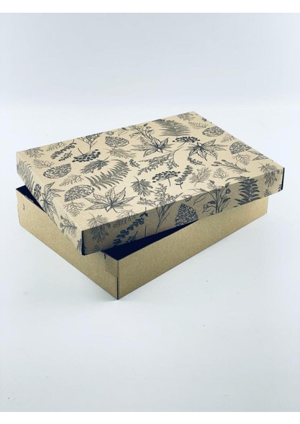 22X30X6 Hediyelik Kutu Kraft Kutu Karton Kutu Yılbaşı Kutusu Pasta Kutusu Balon Kutusu (10 Adet) fiyatları