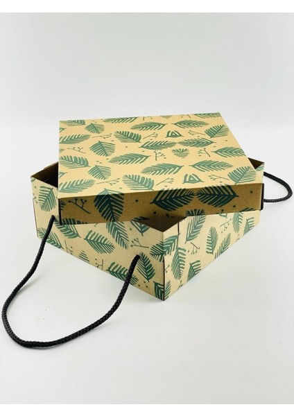 23X23X10 Hediyelik Kutu Kraft Kutu Karton Kutu Yılbaşı Kutusu Pasta Kutusu Kargo Kutusu (10 Adet) fiyatları