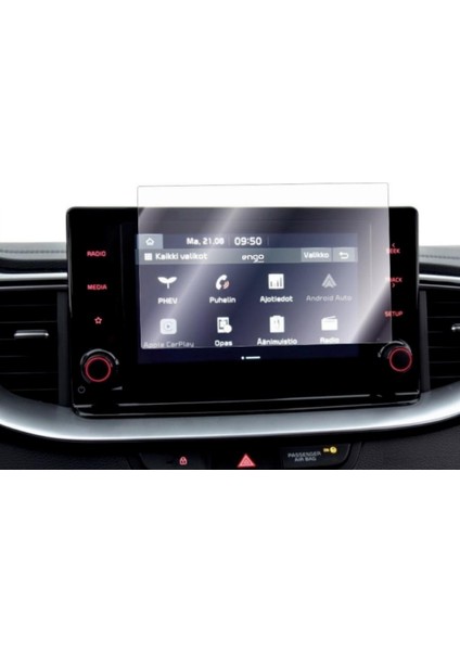 Kia Xceed 8 Inç Multimedya Ekran Koruyucu Nano Şeffaf