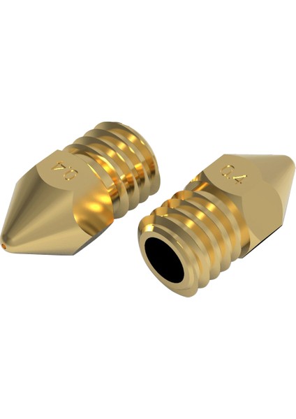 Parça Zortrax M200 V2 Için Uygun Sıcak Uçlu Ekstrüzyon Kafa Isıtma Memesi 0.4mm H59 Pirinç Meme (Yurt Dışından)