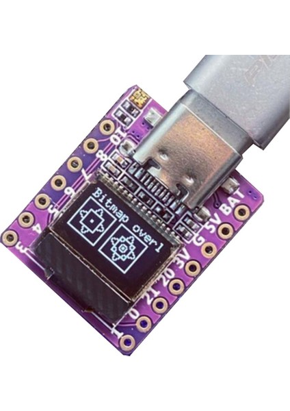 Micropython Için 0,42 Inç LCD Ekranlı Wifi Bluetooth Düşük Enerjili ESP32 C3 Geliştirme Kartı (Yurt Dışından)