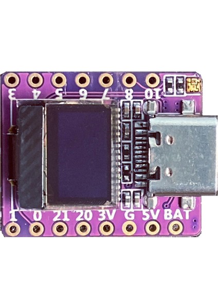Micropython Için 0,42 Inç LCD Ekranlı Wifi Bluetooth Düşük Enerjili ESP32 C3 Geliştirme Kartı (Yurt Dışından)