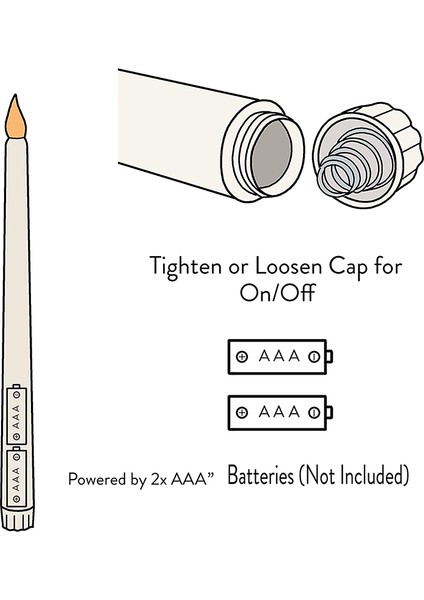 Adet Alevsiz Konik Mumlar 10 Tuşlu Uzaktan Zamanlayıcı ile Titreşen, Pille Çalışan LED Şamdanlar Pencere Mumları (Yurt Dışından) modelleri