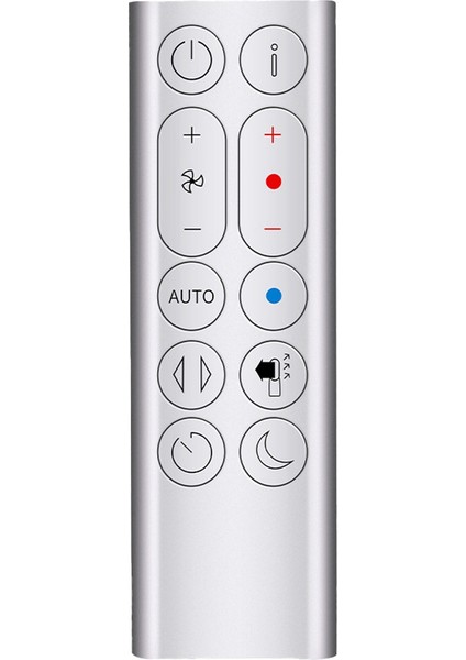 HP04 HP05 HP07 Hava Temizleme Cihazı Yapraksız Fan Uzaktan Kumanda Için Uygun Yedek Uzaktan Kumanda Gümüş (Yurt Dışından)