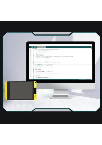 ESP32 Geliştirme Kurulu ile 3.2 Inç IPS Ekran Wıfı Bluetooth Lot Mcu Akıllı LCD Ekran Ekran Lvgl Ekran Modülü (Yurt Dışından)