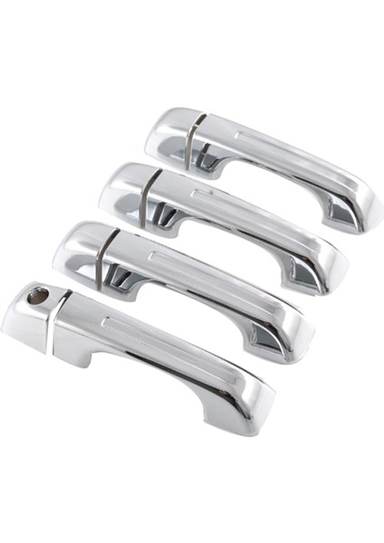 Araba Kapı Kolu Kapağı Kapı Kase Dekoratif Etiket Abs Trim Koruma Ram 1500 2022 (Yurt Dışından)