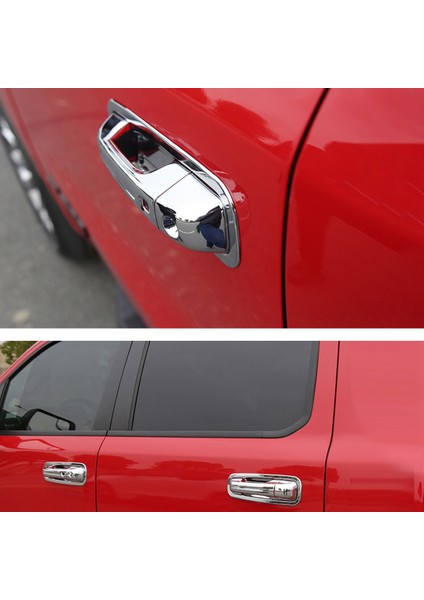 Araba Kapı Kolu Kapağı Kapı Kase Dekoratif Etiket Abs Trim Koruma Ram 1500 2022 (Yurt Dışından) indirimleri