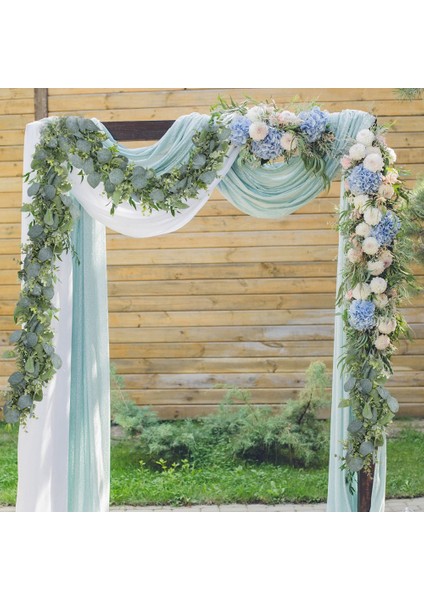 2 Paket 1.8 M Yapay Okaliptüs Çelenk Çelenk Faker Gümüş Dolar Yeşillik Çelenk Sarmaşıklar Masa Koşucu (Yurt Dışından) fırsatları