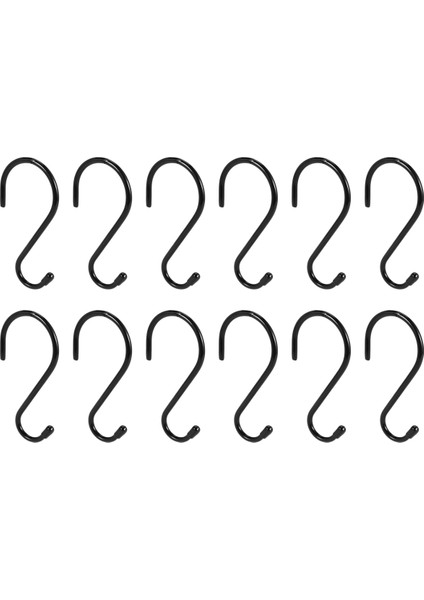 Asmak Için 12 Paket 6 Inç Ağır Hizmet S Kancaları, Kauçuk Kaplamasız S Kancaları, Asmak Için Çelik Metal Kancalar (Yurt Dışından) fiyatları