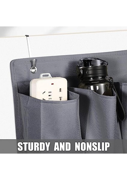 2 Adet Rv Shoebag Rv Ayakkabı Depolama Organizatör 44.1 Inç Asılı Shoebag Başucu Saklama Çantası ile 10 Ayakkabı Oyuncak Aracı A (Yurt Dışından)