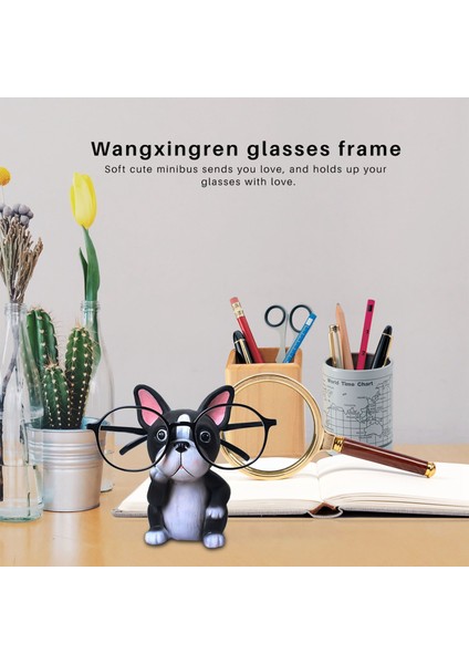 Yavru Köpek Gözlük Tutucu Standı Gözlük Tutucular Güneş Gözlüğü Ekran Sevimli Hediye (Bulldog) (Yurt Dışından) fiyatları