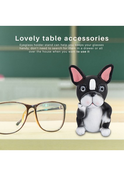 Yavru Köpek Gözlük Tutucu Standı Gözlük Tutucular Güneş Gözlüğü Ekran Sevimli Hediye (Bulldog) (Yurt Dışından) fırsatları