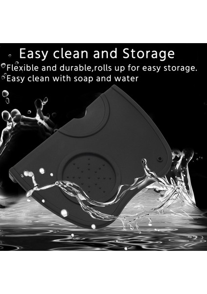 2 Paket Espresso Kahve Sabotaj Mat Pad Silikon Anti-Köşe Pedi Kahve Araçları Mutfak Aksesuarları (Tek Fincan + Yuvarlak) (Yurt Dışından) fırsatları