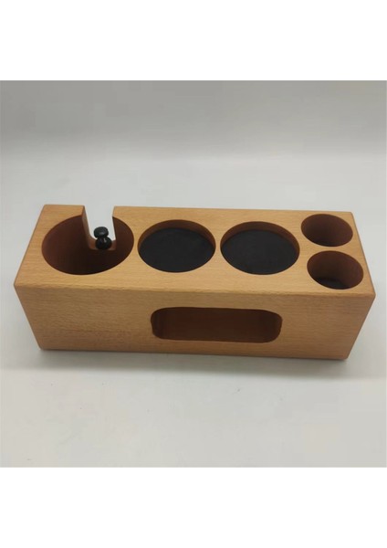 Kahve Sabotaj Tutucu Filtre Standı Ahşap Dolum Tabanı Espresso Dağıtıcı Mat Raf Kahve Makinesi Araçları AKSESUARLARI-53MM (Yurt Dışından)