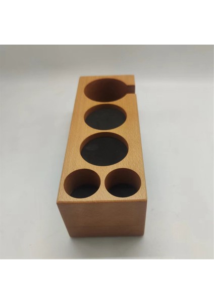 Kahve Sabotaj Tutucu Filtre Standı Ahşap Dolum Tabanı Espresso Dağıtıcı Mat Raf Kahve Makinesi Araçları AKSESUARLARI-53MM (Yurt Dışından)
