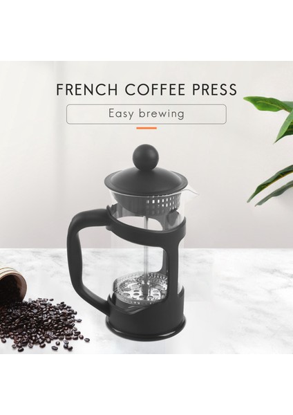 Fransız Kahve Makinesi Küçük French Press Sabah Kahvesi Için Mükemmel Üstün Filtrasyonlu Maksimum Lezzet Kahve Demleme Makinesi (Yurt Dışından)