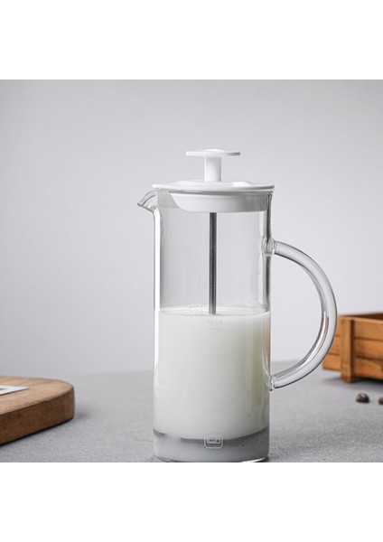 Süt Köpürtme Makinesi Manuel Süt Köpürtücü Pot Kahve Süt Köpürtme Fincan Taşınabilir Ev Süt Köpürtücü A (Yurt Dışından) fiyatları