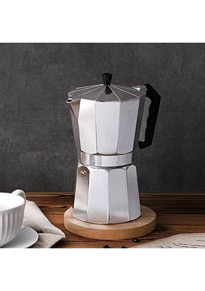 Cezve Espresso Makinesi Moka Pot, Elektrikli Seramik Ocak Için Harika Aromalı Espresso Için Soba Espresso Makinesi (Yurt Dışından)