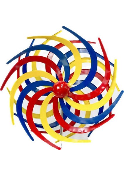 Renkli Rüzgar Spinner Söğüt Açık Bahçe Veranda Çim Için Çift Yönlü 360 Derece Yel Değirmenleri Bırakır (Yurt Dışından)