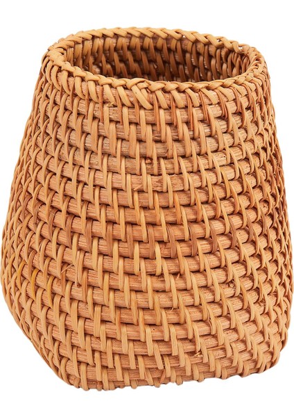 Rattan Yemek Çubukları Tüp Kürek Kaşık Kova Yemek Bıçakları Çatal Sofra Saklama Kutusu Sepetleri Organizatör C (Yurt Dışından) fiyatları