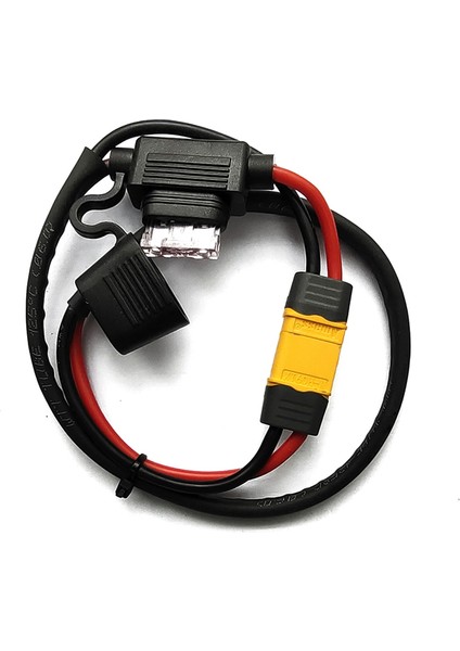 Elektrikli Bisiklet Güç Kablosu Lityum Denetleyici Sigorta Su Geçirmez 14AWG Deşarj Teli XT60 (Yurt Dışından) fiyatları