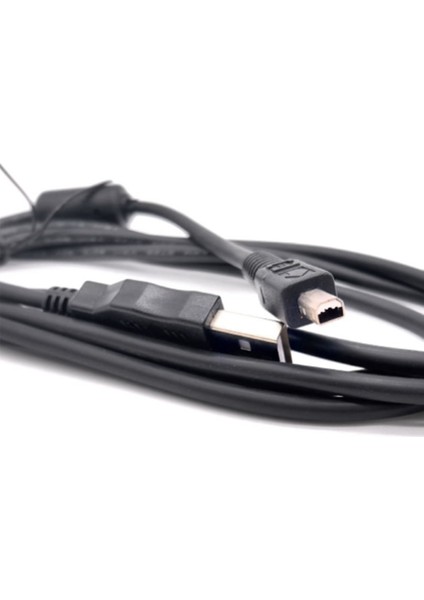 Kamera Şarj Cihazı Için USB Veri Kablosu Kablosu 4pin Cb-Usb1(D-Port) C-1 C-2 C-200 C-2040 C-2100 C-211 C-700 D-100 D-150 (Yurt Dışından)