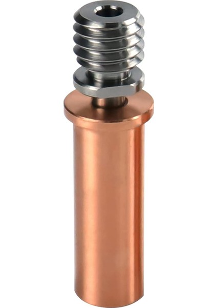 Anycubic Mega S, Mega Pro, Vyper 3D Yazıcı Parçaları Için Bimetal Heatbreak Bakır Titanyum Tc4 Boğaz Yüksek Sıcaklık (Yurt Dışından)