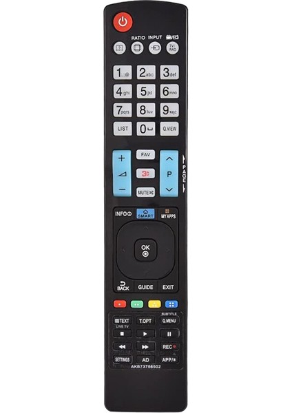 AKB73756502 Uzaktan Kumanda Lg LED Tv Için Değiştirin 32LA620V 42LA620S 42LA620V 42LA640S 42LA641V 42LA660V 42LN570V 42LN575V (Yurt Dışından)