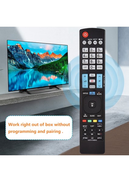 AKB73756502 Uzaktan Kumanda Lg LED Tv Için Değiştirin 32LA620V 42LA620S 42LA620V 42LA640S 42LA641V 42LA660V 42LN570V 42LN575V (Yurt Dışından)