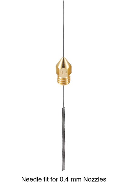 21 Parça 3D Yazıcı Nozulu ve Temizleme Kiti 0,4 mm Mk8 Nozullar 0,4 mm Iğneler ve 1 Paket Cımbız Alet Seti Paslanmaz Çelik Nozul Temizleme Alet Seti (Yurt Dışından) fiyatları