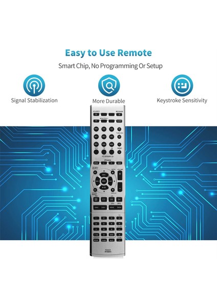 RAX25 WV50040 Alıcı Için Uzaktan Kumandayı Değiştirin R-S500 R-S700 R-S500BL R-S700BL RS500 RS700 RS500BL (Yurt Dışından) indirimleri