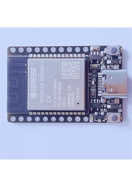 ESP32-C6 Geliştirme Kartı ESP32-C6 Serisi Modül Wifi6 ESP32 Kartı Mikrodenetleyici Modül Kartı (Yurt Dışından)