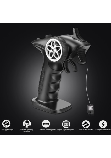 Ga-4h-Tx 4ch 2.4 Ghz Uzaktan Kumanda Dijital Radyo Verici Tel 1/8 1/10 1/16 1/32 Rc Araba Tekne Tankı Paletli (Yurt Dışından) fiyatları